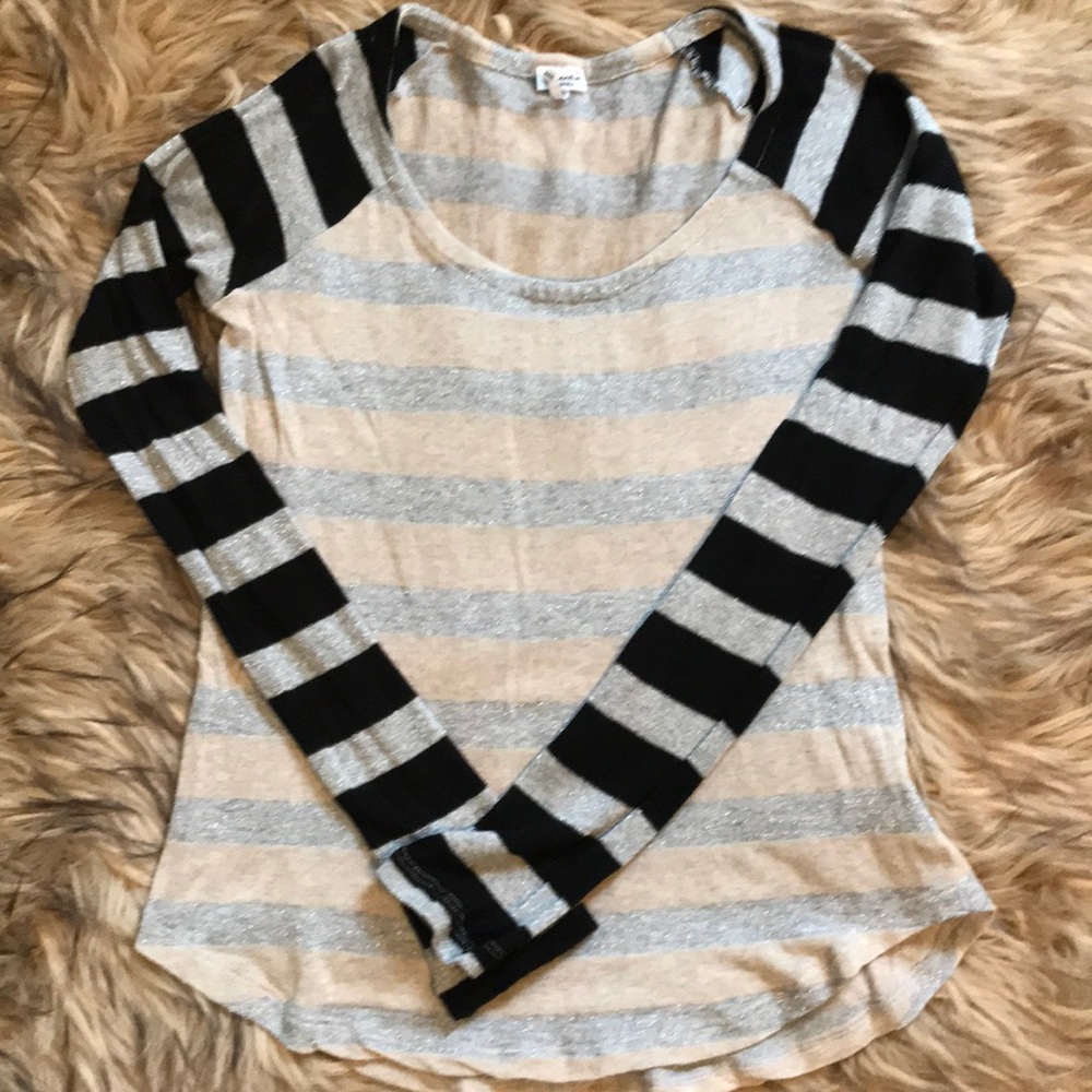 Splendid knit striped top